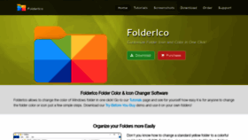 What Folderico.com website looked like in 2022 (1 year ago)
