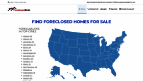 What Foreclosuredeals.com website looked like in 2022 (1 year ago)