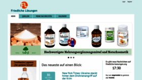 What Friedliche-loesungen.org website looked like in 2022 (1 year ago)