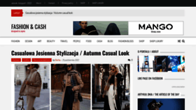 What Fashionandcash.com website looked like in 2022 (1 year ago)