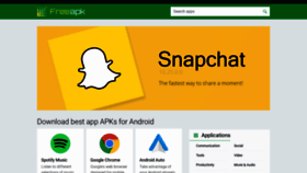 What Freeapk.mobi website looked like in 2022 (2 years ago)