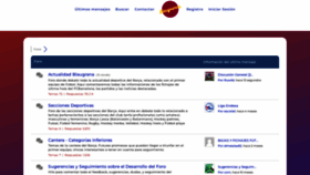 What Foro.blaugranas.es website looked like in 2022 (1 year ago)