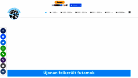 What F1futamok.eu website looked like in 2022 (1 year ago)