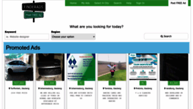 What Finderads.co.za website looked like in 2022 (1 year ago)