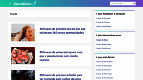 What Frasesdobem.com.br website looked like in 2022 (1 year ago)