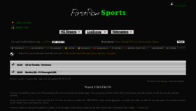 What Firstsrows.com website looked like in 2022 (1 year ago)