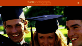 What Flashphotography.com website looked like in 2022 (1 year ago)