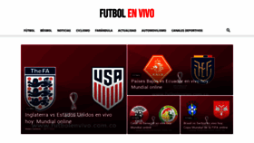 What Futbolenvivo.com.co website looked like in 2022 (1 year ago)