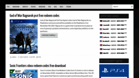 What Freegiftcodes.eu website looked like in 2022 (1 year ago)