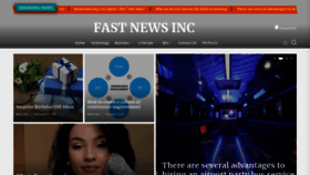 What Fastnewsinc.com website looked like in 2022 (1 year ago)