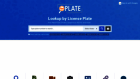What Findbyplate.com website looked like in 2022 (1 year ago)