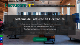 What Factucom.mx website looked like in 2022 (1 year ago)