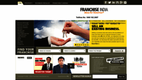 What Franchiseindia.in website looked like in 2022 (1 year ago)