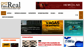 What Fatoreal.com.br website looked like in 2022 (1 year ago)