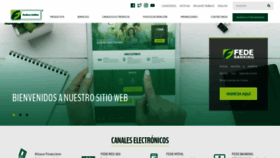 What Fedecredito.com.sv website looked like in 2022 (1 year ago)