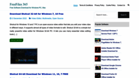 What Freefiles365.com website looked like in 2022 (1 year ago)