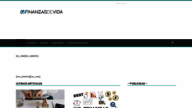 What Finanzas-vida.com website looked like in 2022 (1 year ago)
