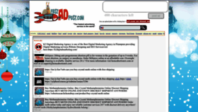 What Fastadpost.com website looked like in 2022 (1 year ago)