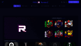 What Fifarenderz.com website looked like in 2022 (1 year ago)