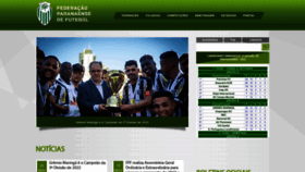 What Federacaopr.com.br website looked like in 2022 (1 year ago)
