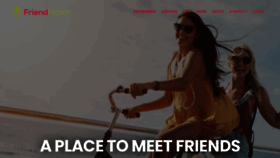 What Friendmatch.com website looked like in 2022 (1 year ago)