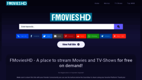 What Fmovieshd.org website looked like in 2022 (1 year ago)