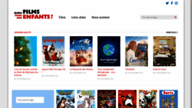 What Filmspourenfants.net website looked like in 2022 (1 year ago)