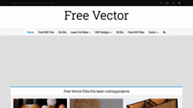 What Freevector.us website looked like in 2022 (1 year ago)