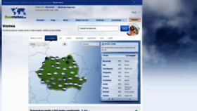 What Freemeteo.ro website looked like in 2022 (1 year ago)