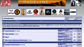 What Forums.thepaceline.net website looked like in 2022 (1 year ago)
