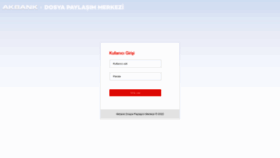 What Ftpmerkezi.akbank.com website looked like in 2022 (1 year ago)