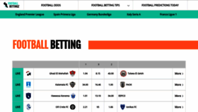 What Footballbettingz.com website looked like in 2022 (1 year ago)