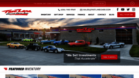 What Fastlanecars.com website looked like in 2022 (2 years ago)