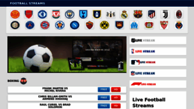 What Footballstreams.top website looked like in 2022 (1 year ago)