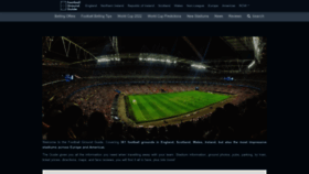 What Footballgroundguide.com website looked like in 2022 (1 year ago)
