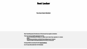 What Footlocker.de website looked like in 2022 (1 year ago)