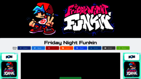 What Fnfunblocked.com website looked like in 2022 (1 year ago)