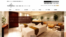 What Fortuna-ichibankan.com website looked like in 2022 (1 year ago)