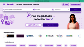 What Foundit.com.ph website looked like in 2022 (3 years ago)