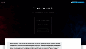 What Fitnesscorner.in website looked like in 2022 (1 year ago)