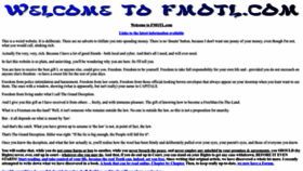 What Fmotl.com website looked like in 2022 (1 year ago)