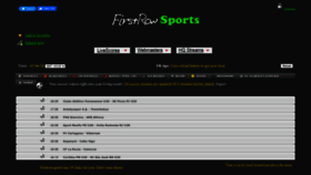 What Firstrowsports.me website looked like in 2023 (1 year ago)