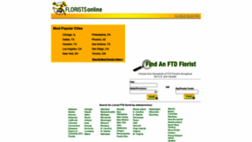 What Ftdfloristsonline.com website looked like in 2023 (1 year ago)