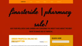 What Finasteridetabs.net website looked like in 2023 (1 year ago)