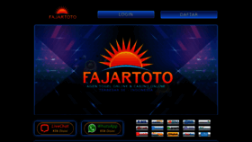What Fajartoto.com website looked like in 2023 (1 year ago)