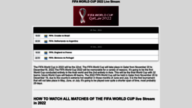 What Fifaworldcup.icu website looked like in 2023 (1 year ago)