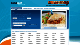 What Foodspot.com website looked like in 2023 (1 year ago)