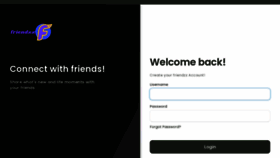 What Friendzz.co website looked like in 2023 (1 year ago)