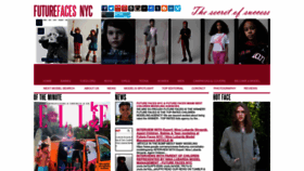 What Futurefacesnyc.com website looked like in 2023 (1 year ago)