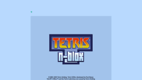 What Freetetris.org website looked like in 2023 (1 year ago)